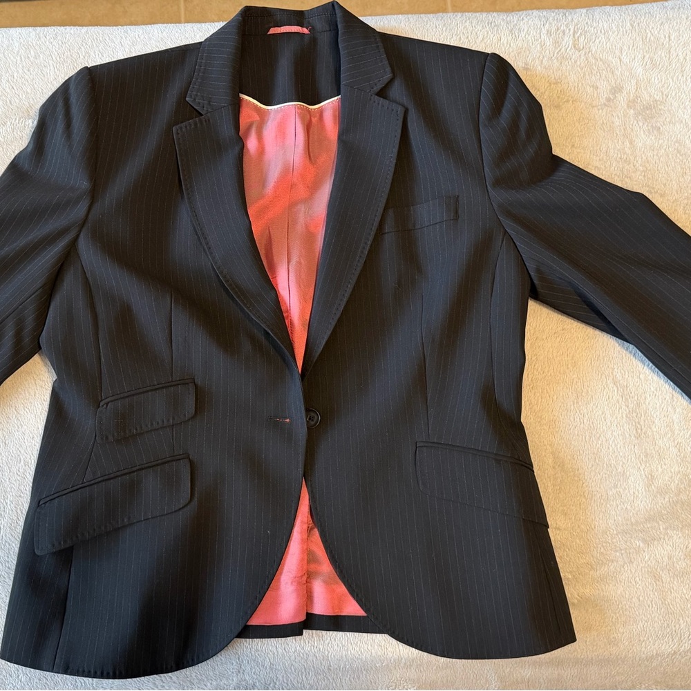 Austin Reed Black Pinstripe Women's Suit Jacket